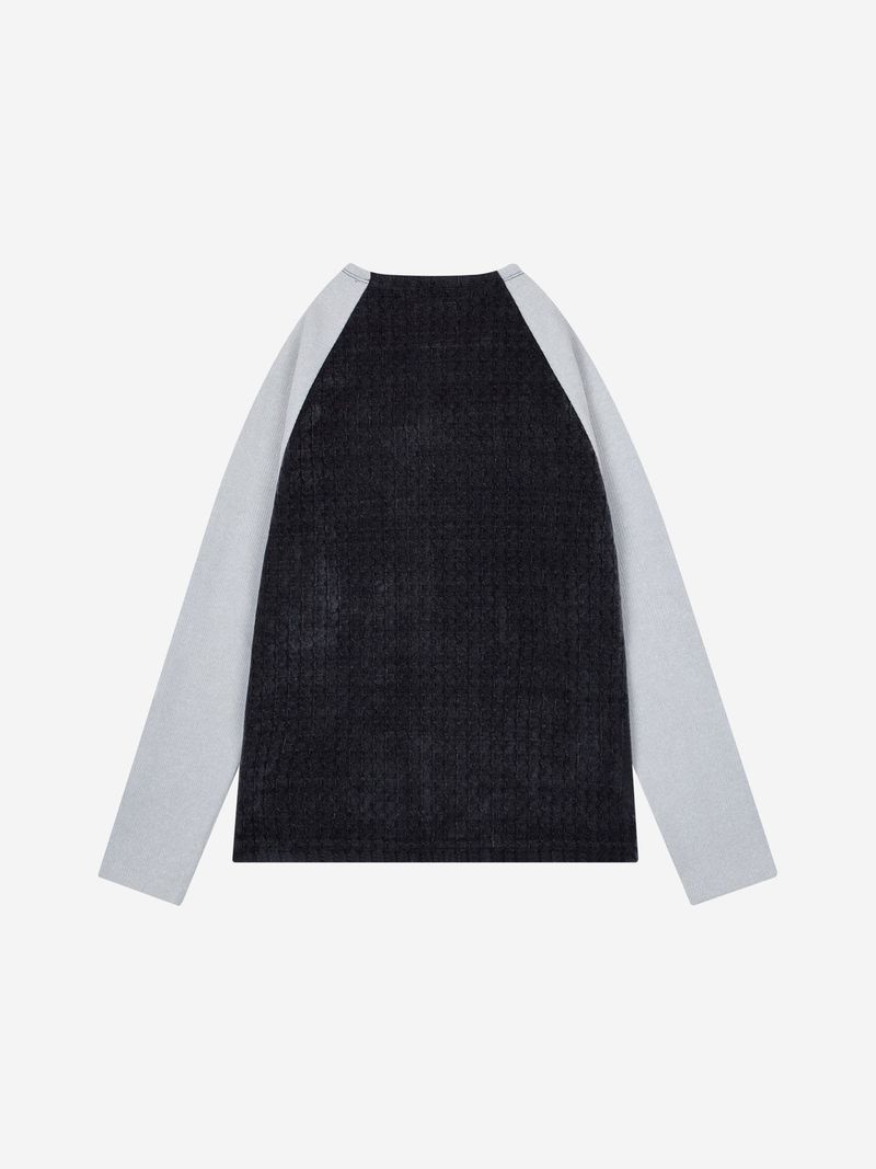 1/2 S.T.C. RAGLAN L/S (NAVY)