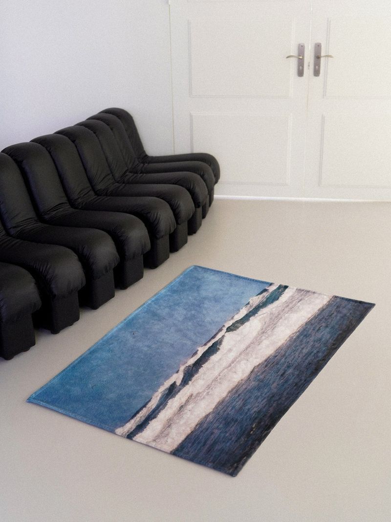 blue bada rug