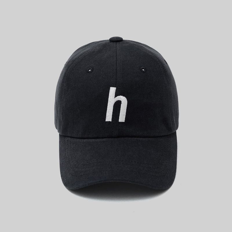 HUKE(フック)の「Hロゴボールキャップ(ブラック)(帽子)」
