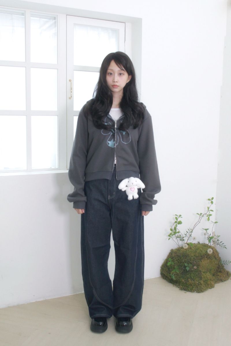 Levit Two-Way Hooded Zip-Up 2color 