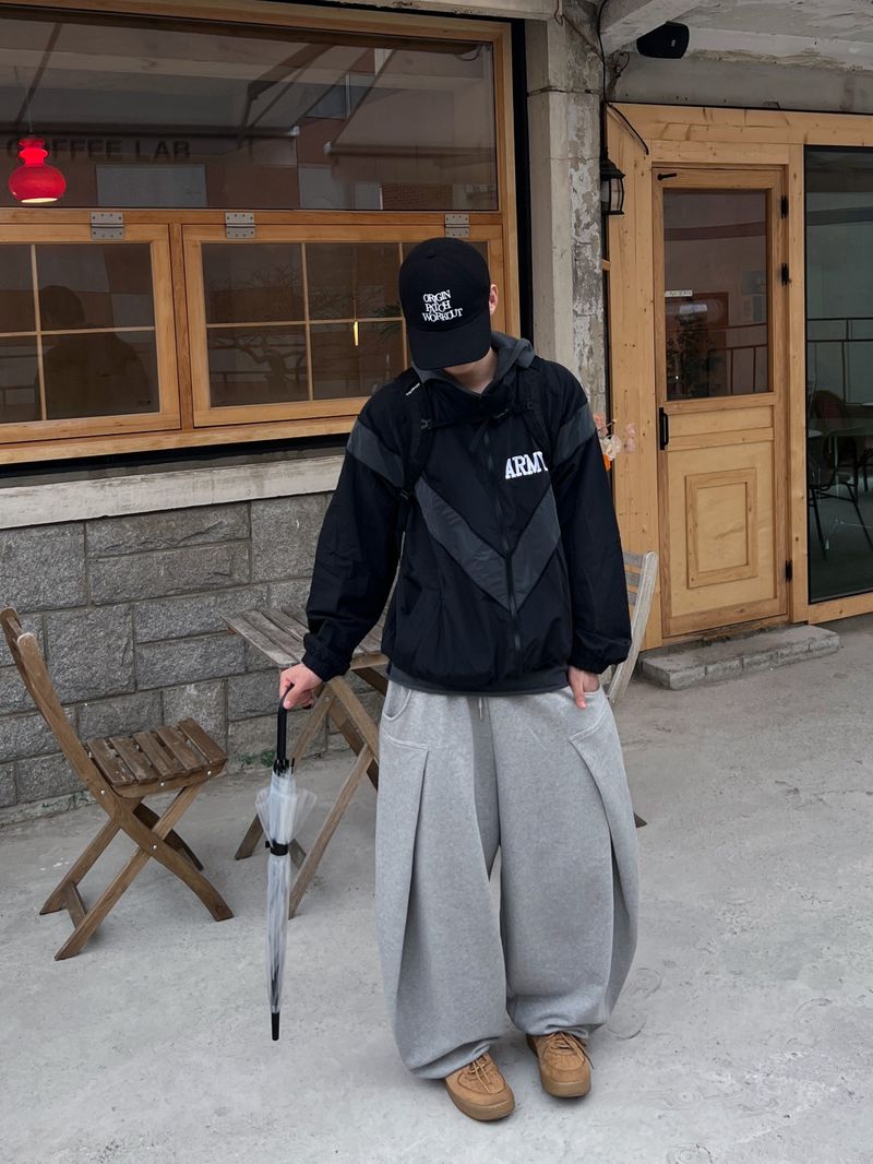 Flap Balloon Sweatpants (4 Colors)