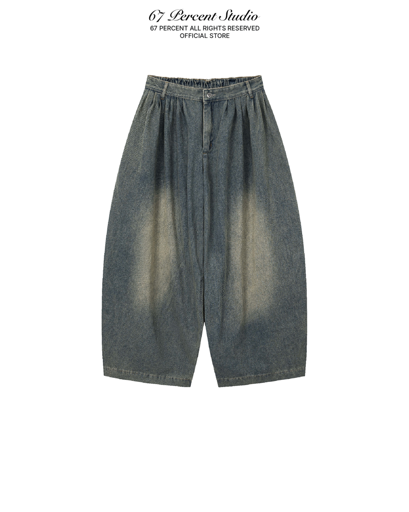 9WIDE PANTS DENIM