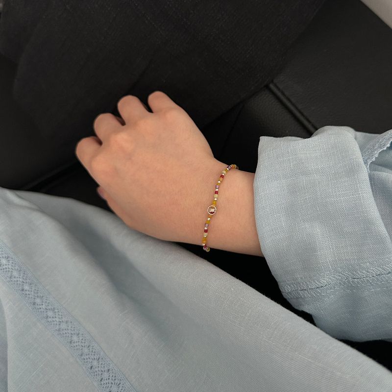 [CCNMADE][BTS V][TXT] Always Gemstone Urethane Bracelet (6color)