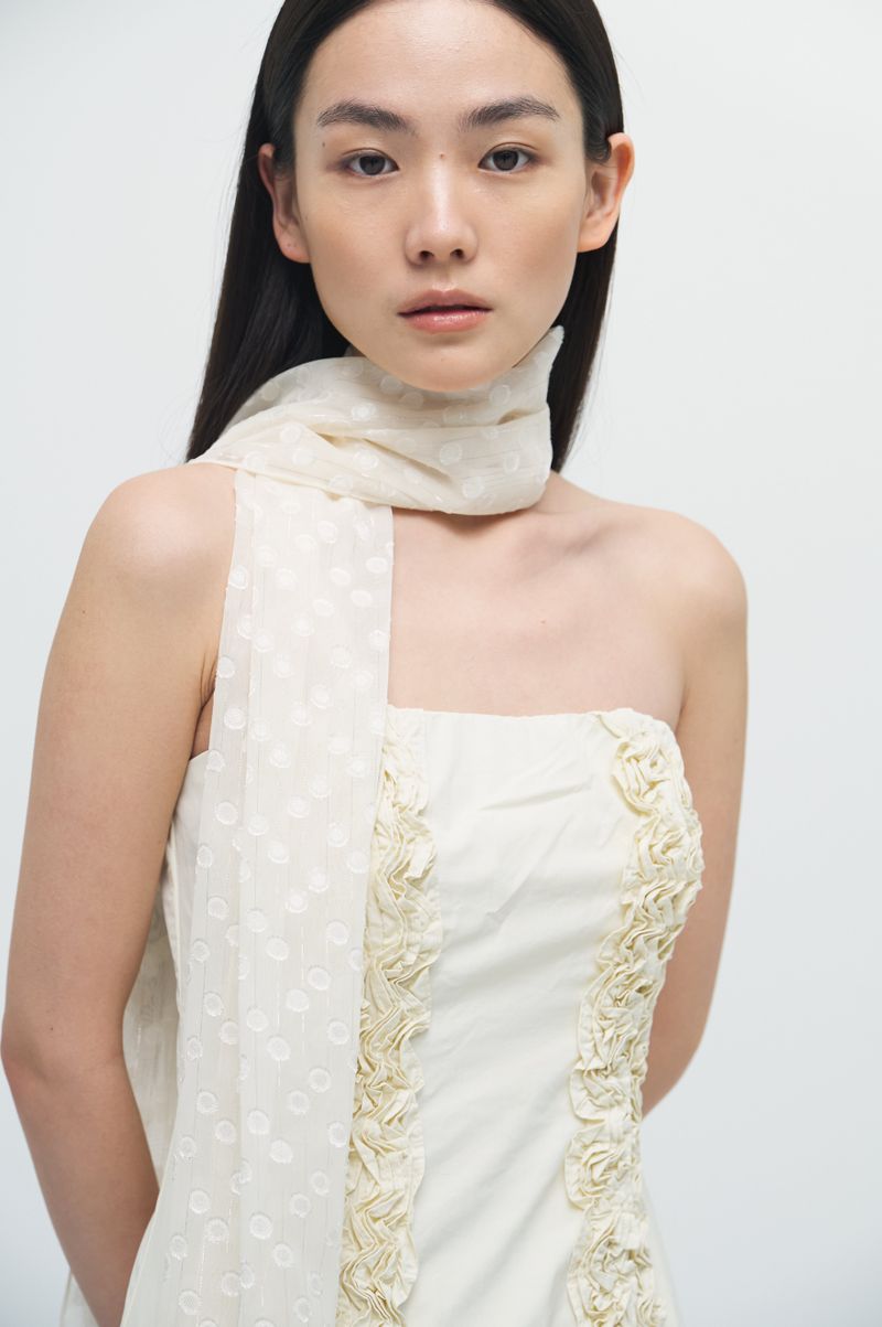 Mist Dot Scarf_2colors