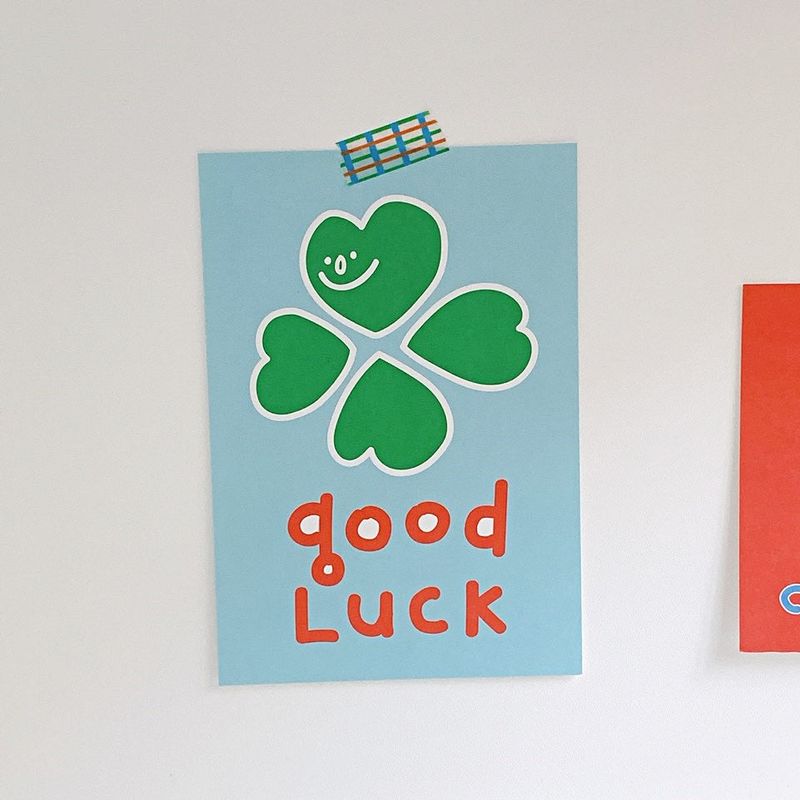 POSTCARD_GOOD LUCK