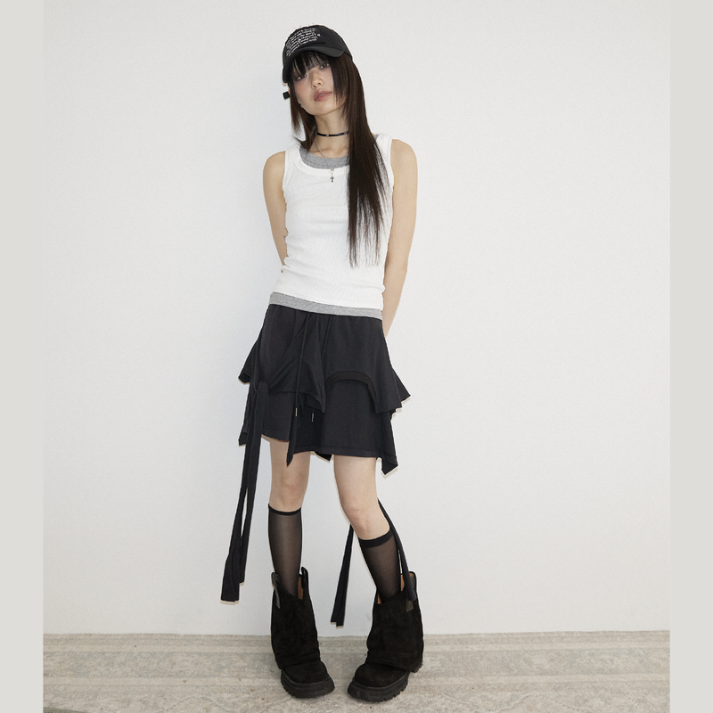 SOIF DRINK（ソイフ ドリンク）の「レイヤードTスカート（スカート）」