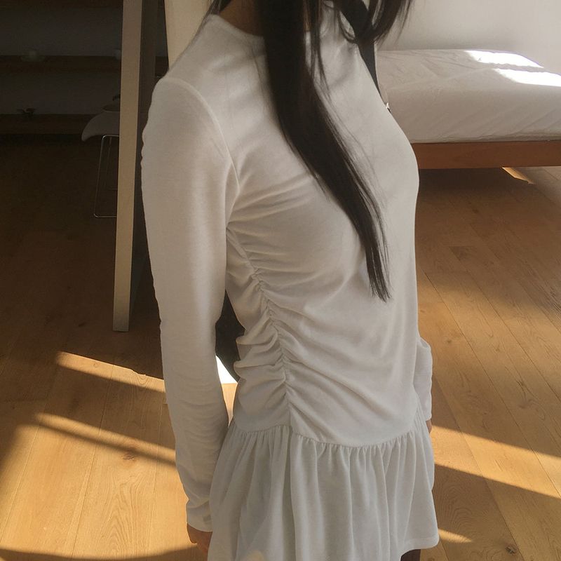 Shongk Frill Layered Mini Dress