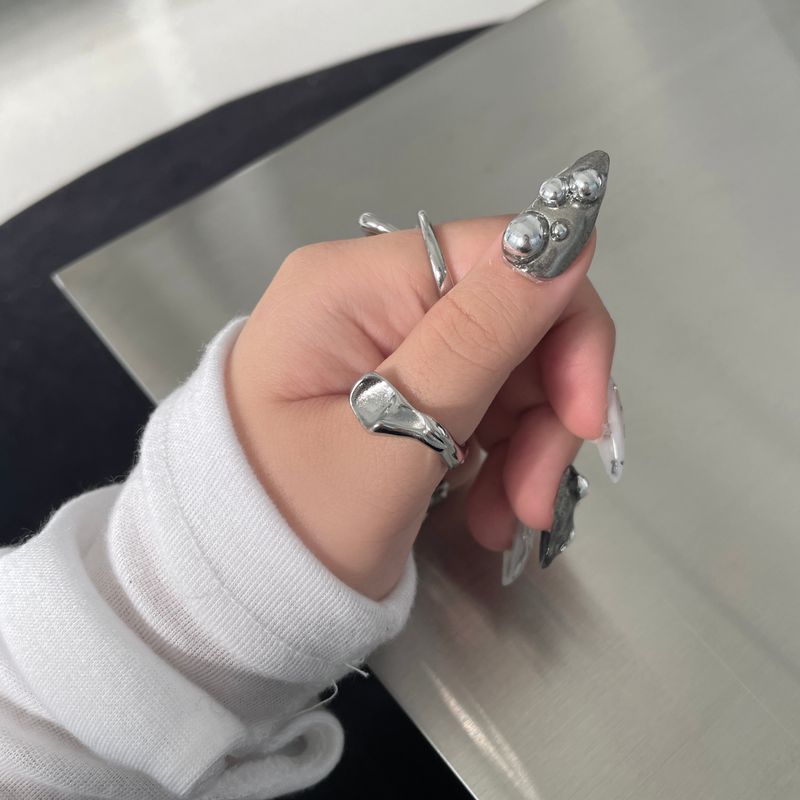 Molten Wave Crest Ring