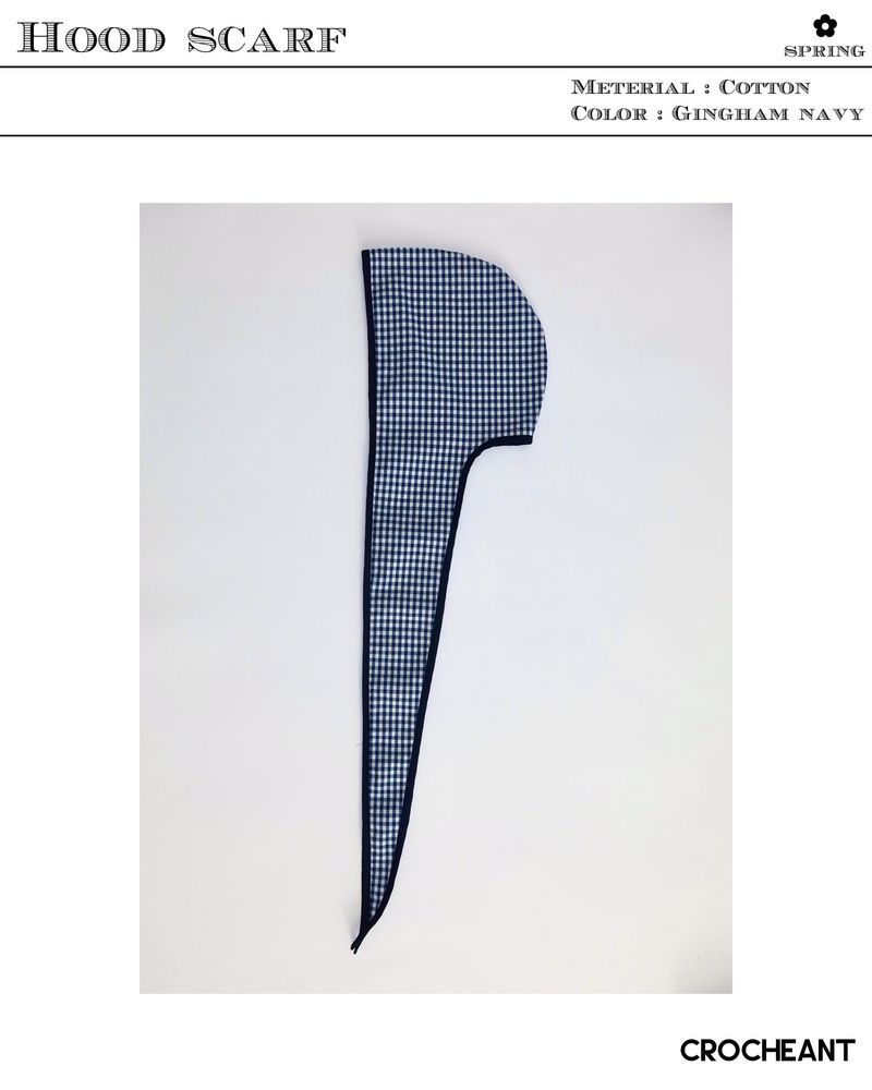 CROCHEANT（クロセアント）の「フードスカーフ（帽子）」