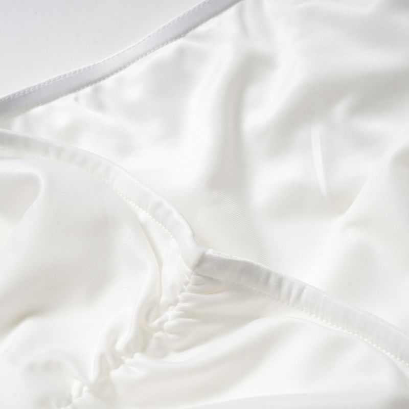 Double Belted Ribbon Frill Skirt