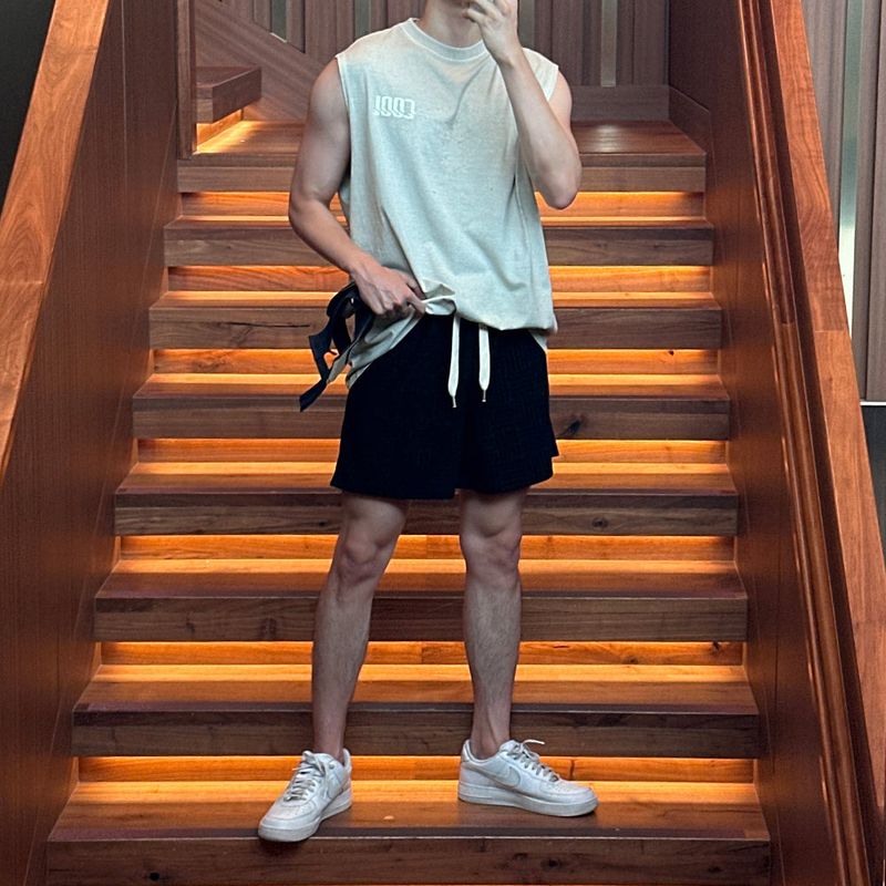 lemenne(ルメンヌ)の「LMN Summer Towel Banding Half Pants (4 colors)(Pants)」