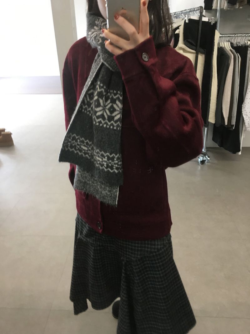 Fluffy Nordic Muffler (3 Colors)