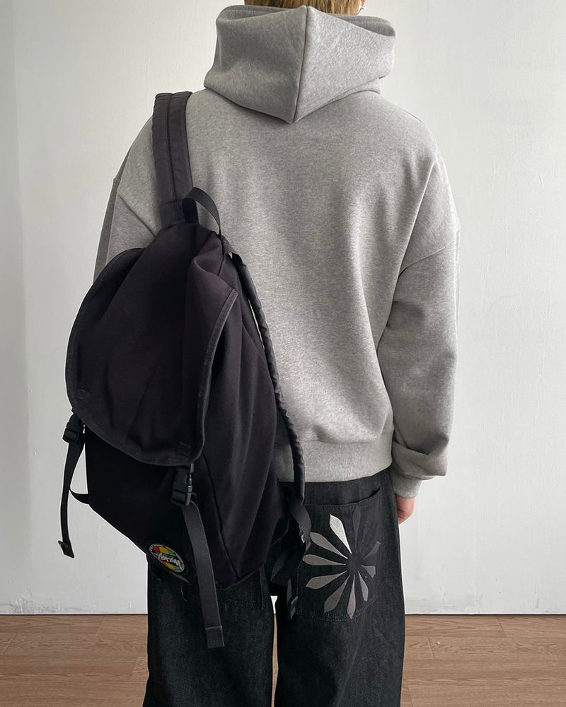 Compact Crop High-neck Hood Zip-up