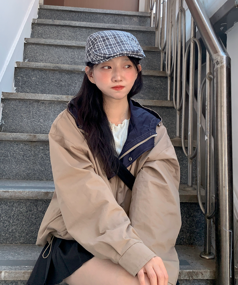 meltingyun（メルティングユン）の「About Colorful Hood Bomber Jacket（Jackets/Outerwear）」