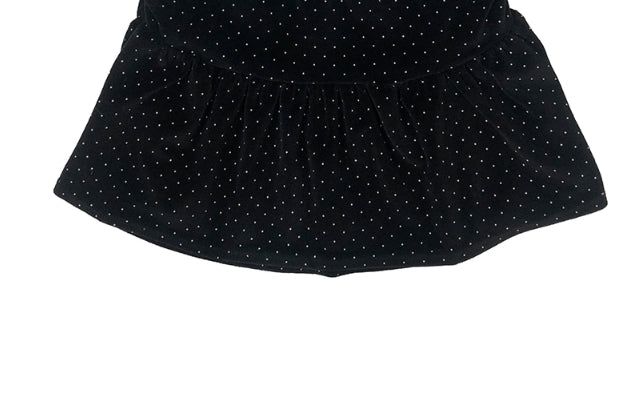 Lemme Dot Velvet Mini Skirt