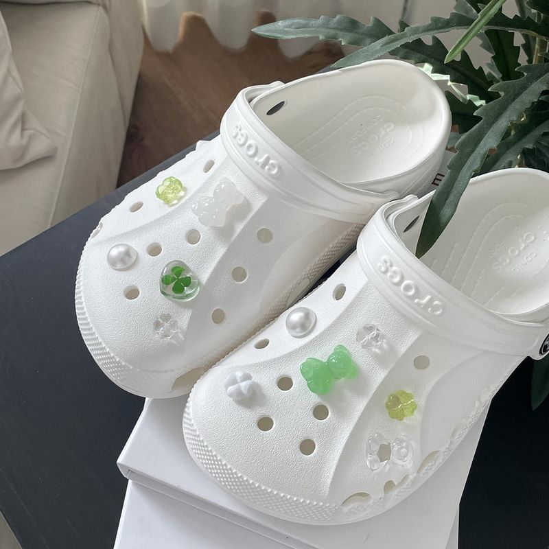 [made]clover&clear ver resin shoes charm set 