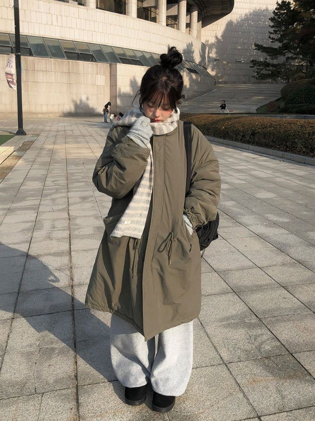 Act Long Padding Bomber Jacket