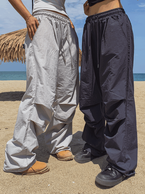 ULAN（ユレン）の「[U-BASIC] All-Day Parachute Nylon Pants（Pants）」