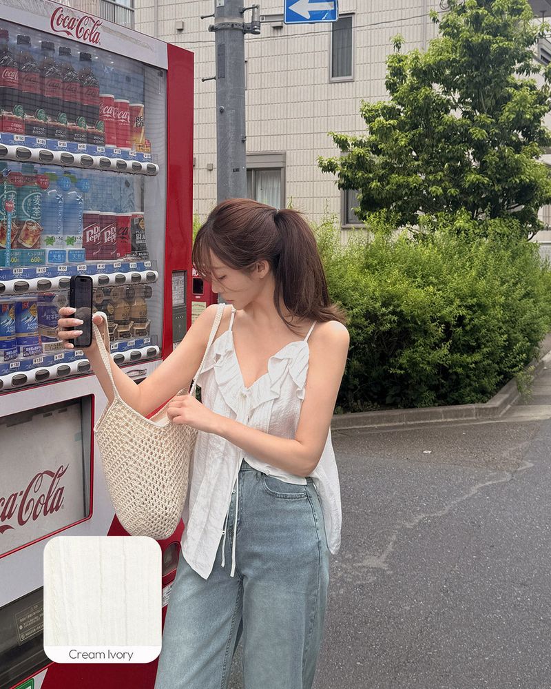 [MADE] Epo frill blouse