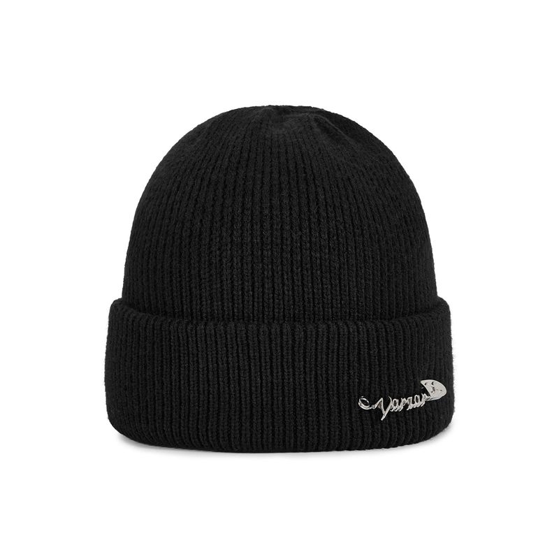 VARZAR Safety Pin Beanie / Black