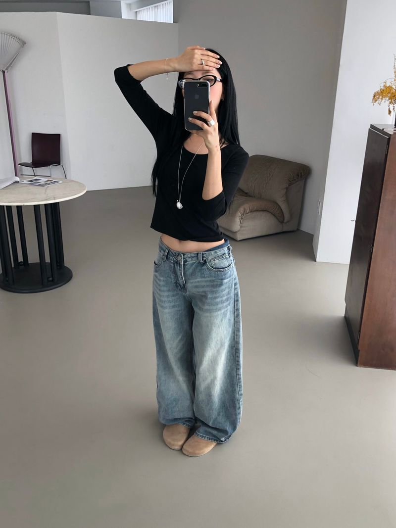 Vintage Washing Denim