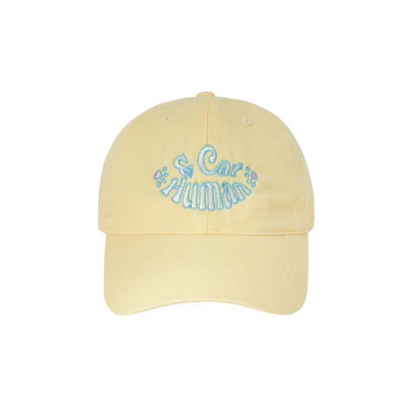 AND CAT BALL CAP_YELLOW