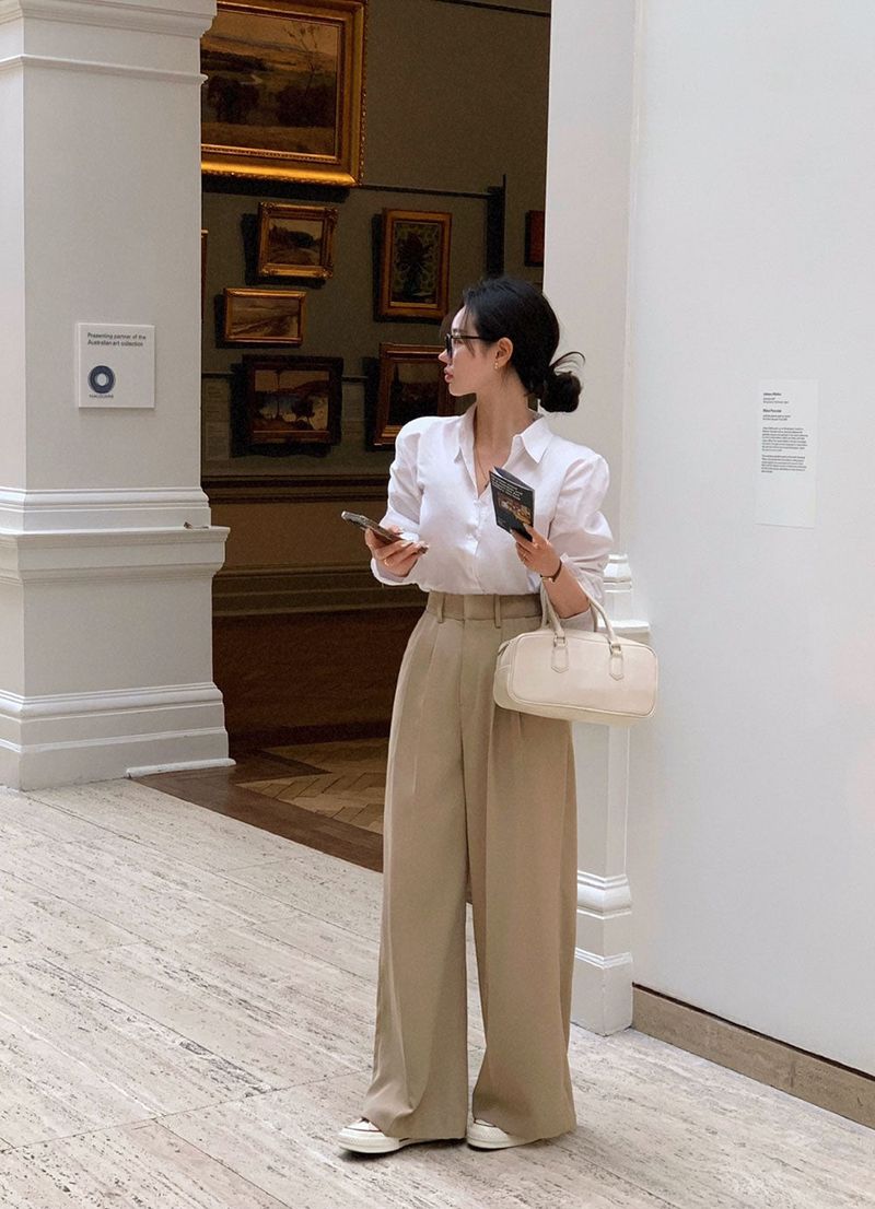 BEIDELLI（ベイデリー）の「[BELLIDE MADE] プレミアム, デイリーピンタックスラックスぱんつ（パンツ）」