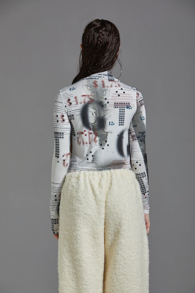 MAP PRINTING T-SHIRT