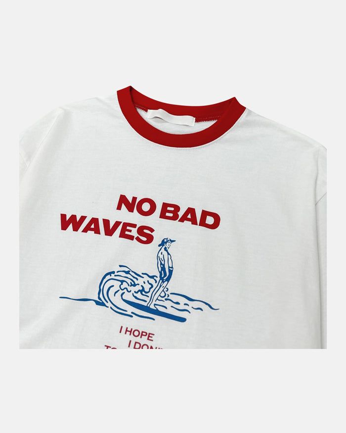 (UNISEX) Wave Ringer Tee