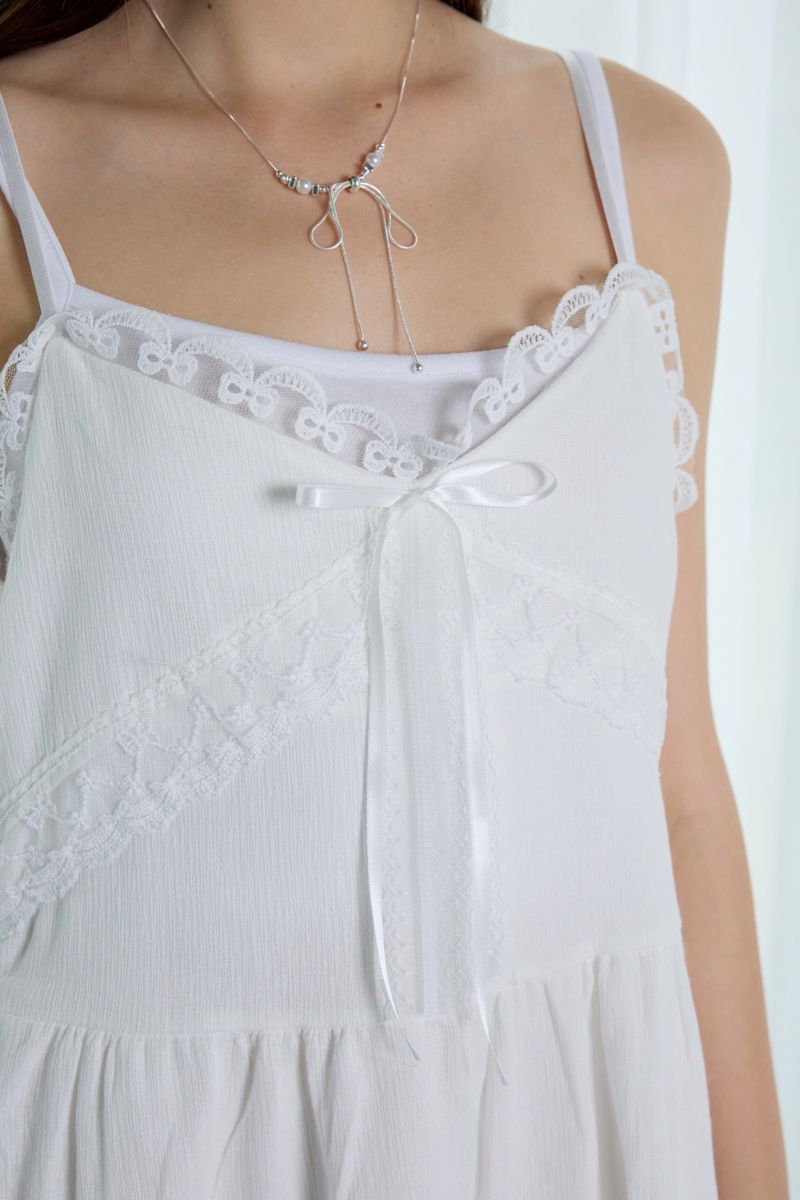 RIBBON DEW NECKLACE