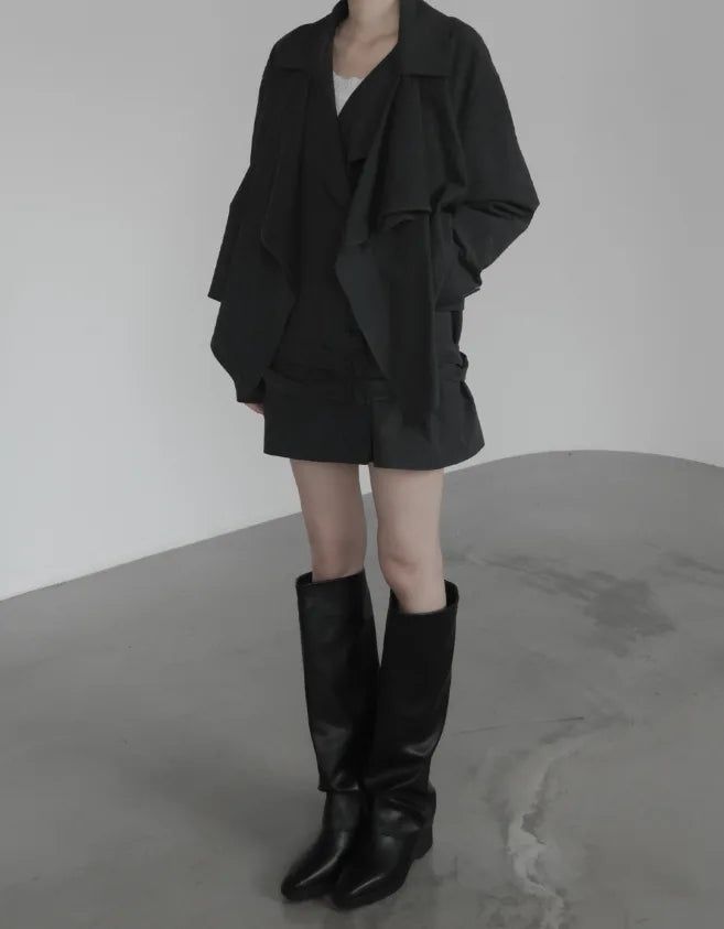Arne Shawl Low Trench Coat