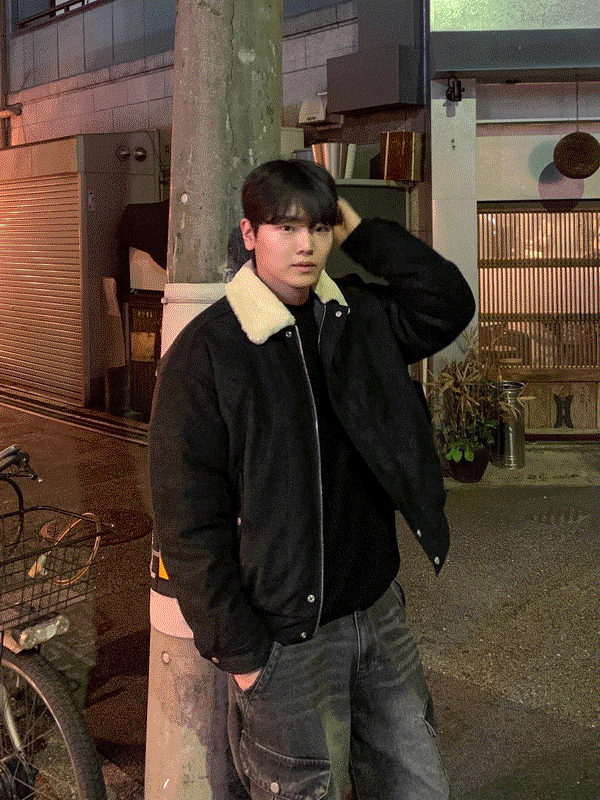 WHAT A LOOK（ワット ア ルック）の「[9oz] Tachi fur collar suede padding（Jackets/Outerwear）」