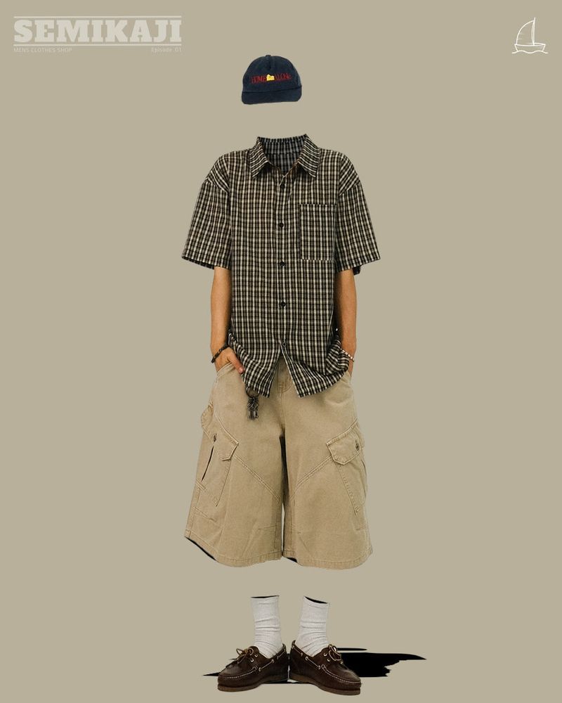 RS Cargo Cotton Bermuda Pants