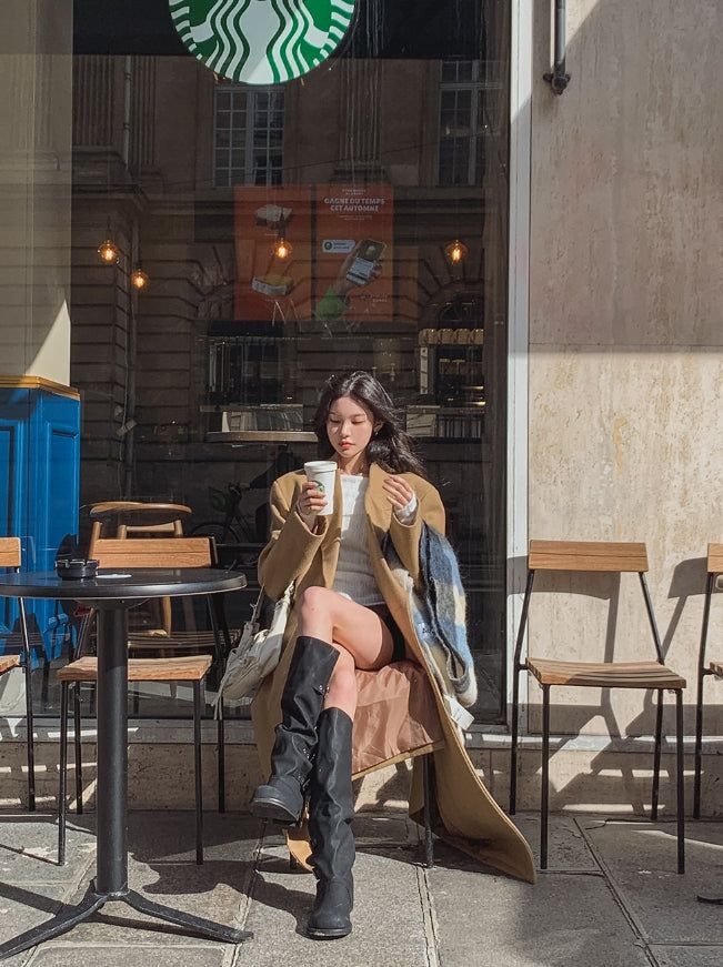 City Double Maxi Over Coat