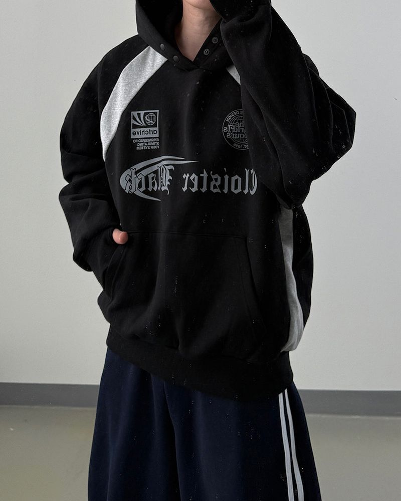 Dual Raglan Warmer Hoodie