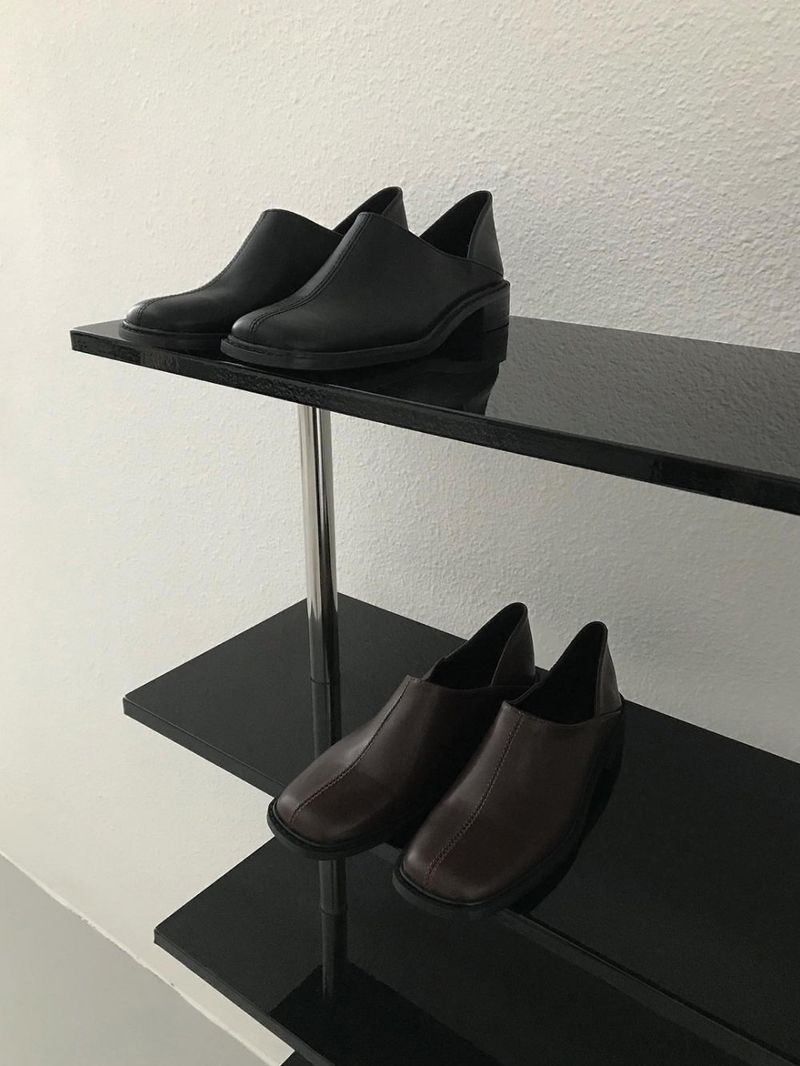  two way square loafer (2colors, 230~250)