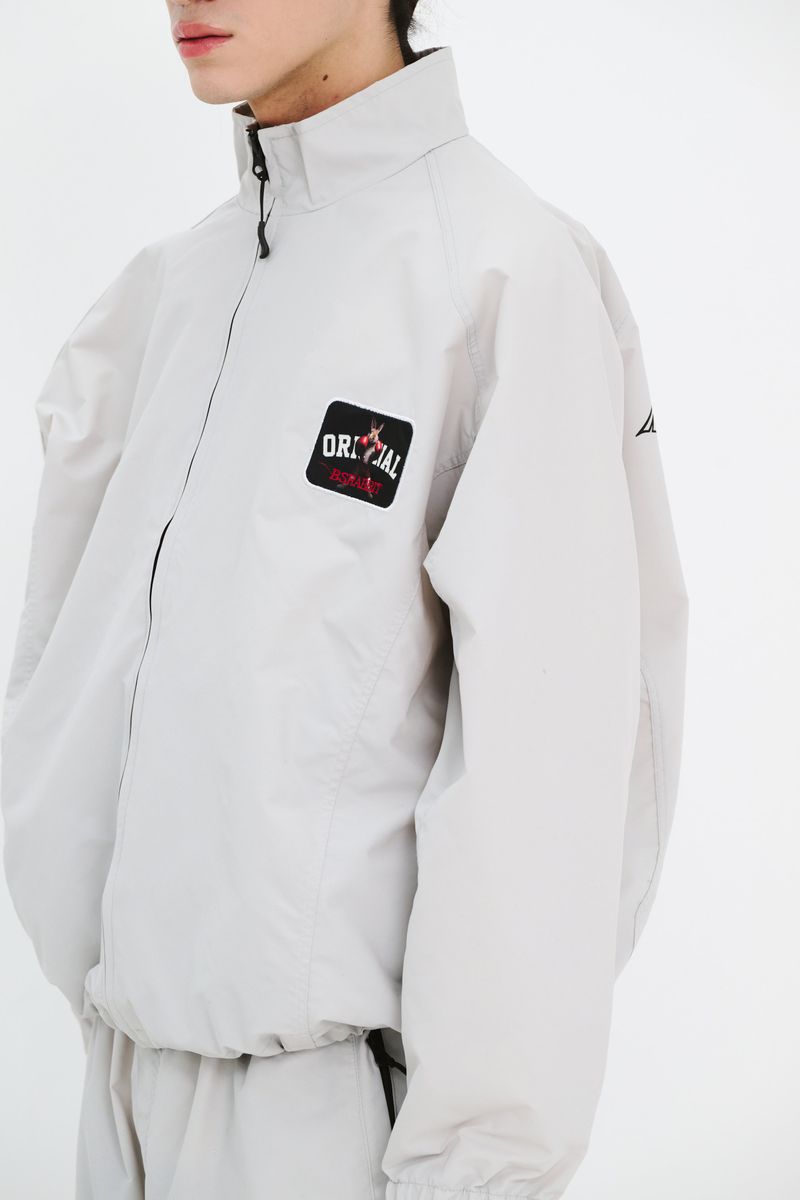LIGHT WEIGHT WP TRACK JACKET GRAY