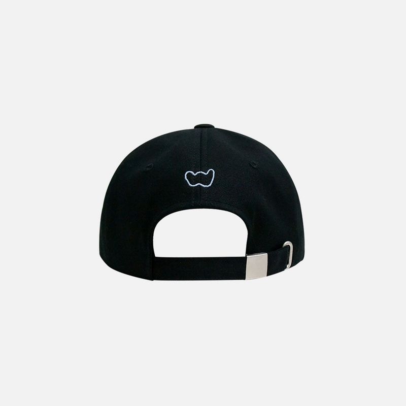 W' FLAT CAP (BLACK)