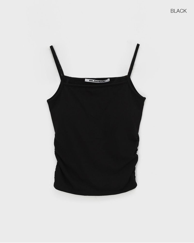 [MADE] Easy Shirring Tank Top With Built-in Cap
