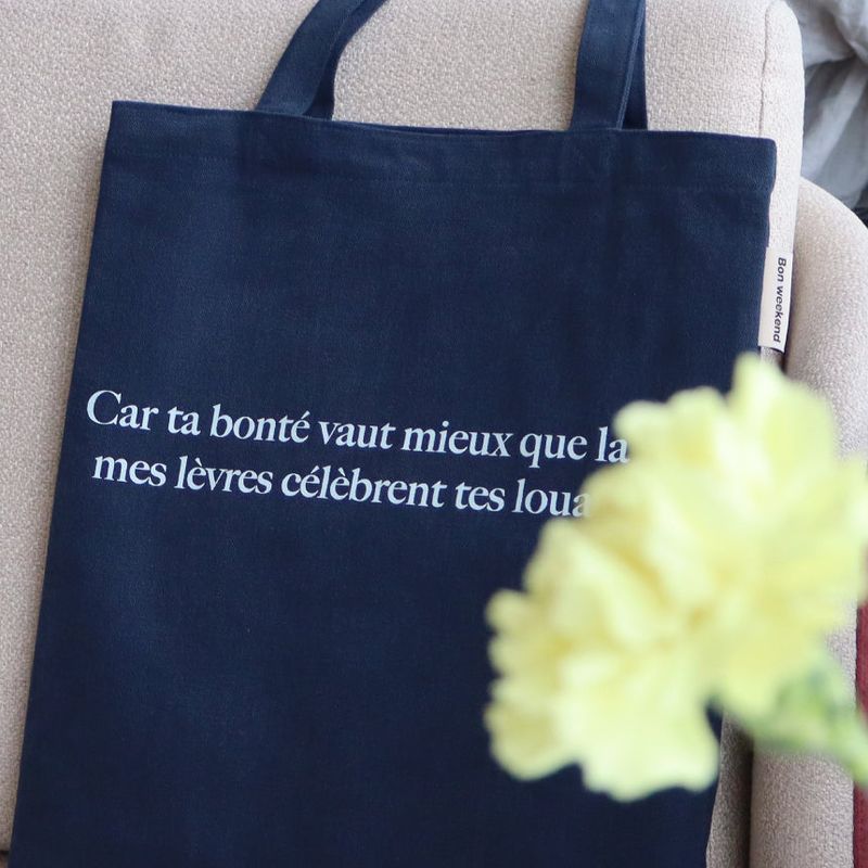Ta bonté Fabric Bag