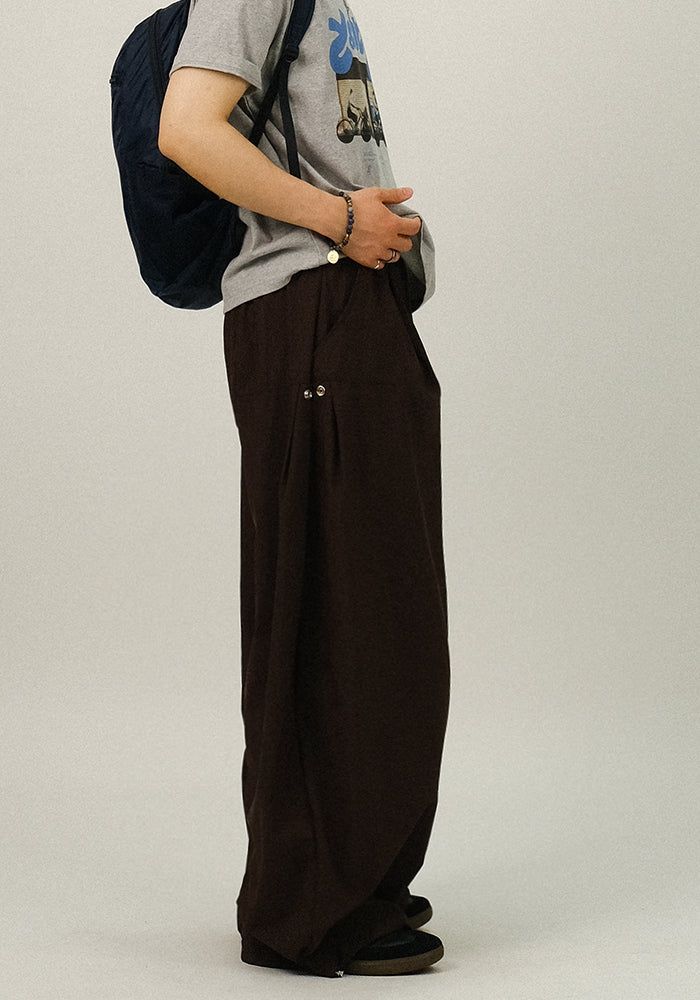 SEMIKAJI（セミカジ）の「NM Snap Dot Balloon Banding Pants（Pants）」
