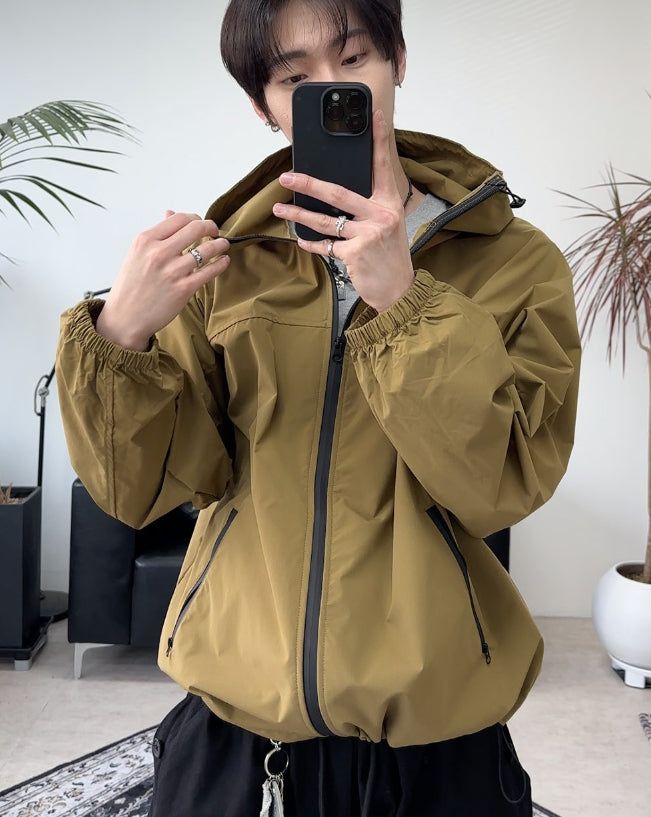 Patton cut windbreaker