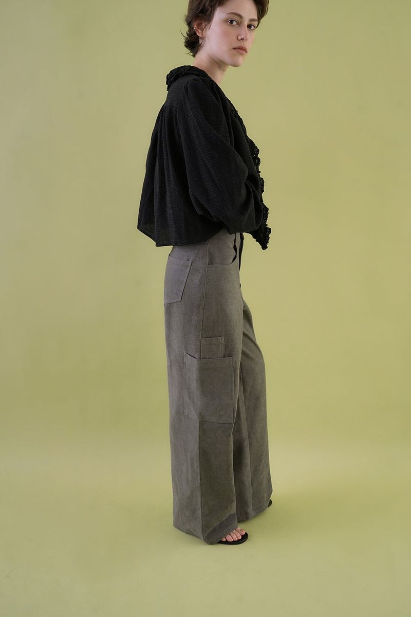 Elen ruffle blouse