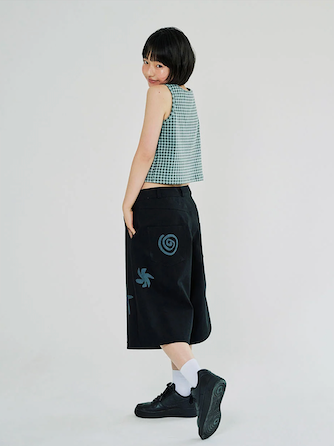 DOODLE BERMUDA PANTS