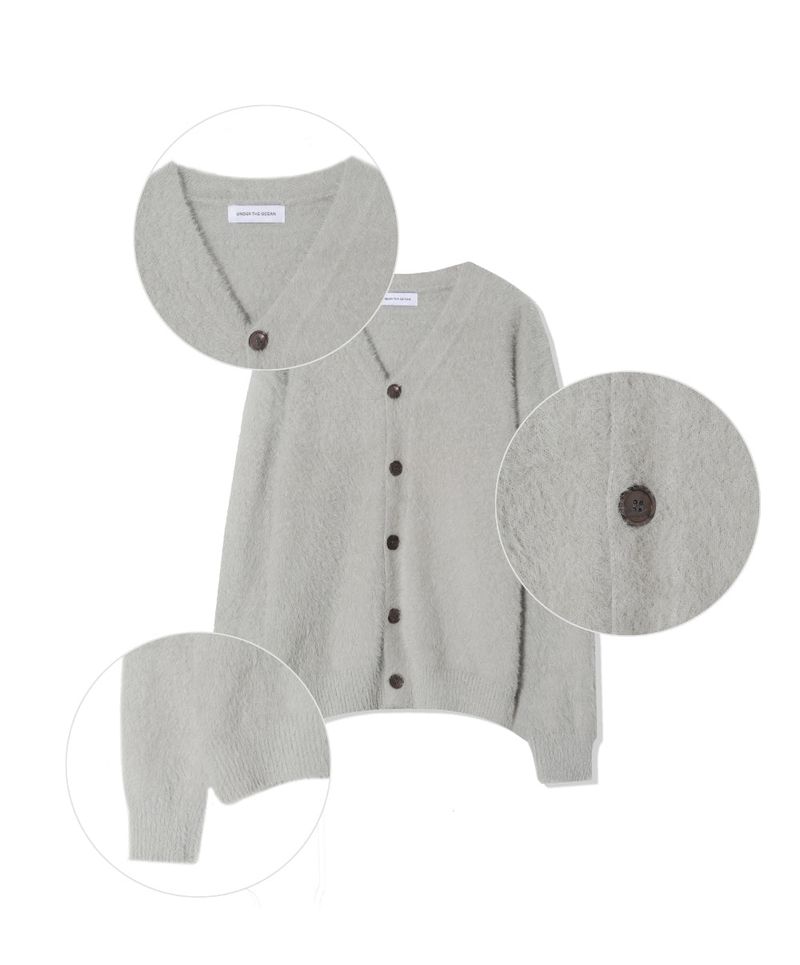 [UNISEX] Cloud Soft Angora Basic Cardigan(6color)