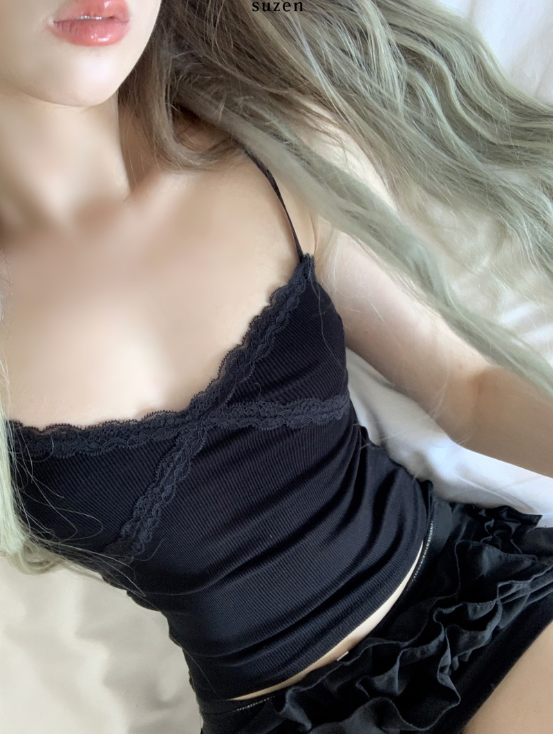 fantan lace top (2color)