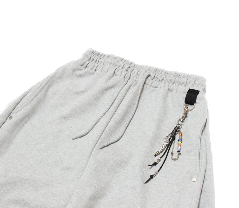 keyring side tuck sweat pants (gray)