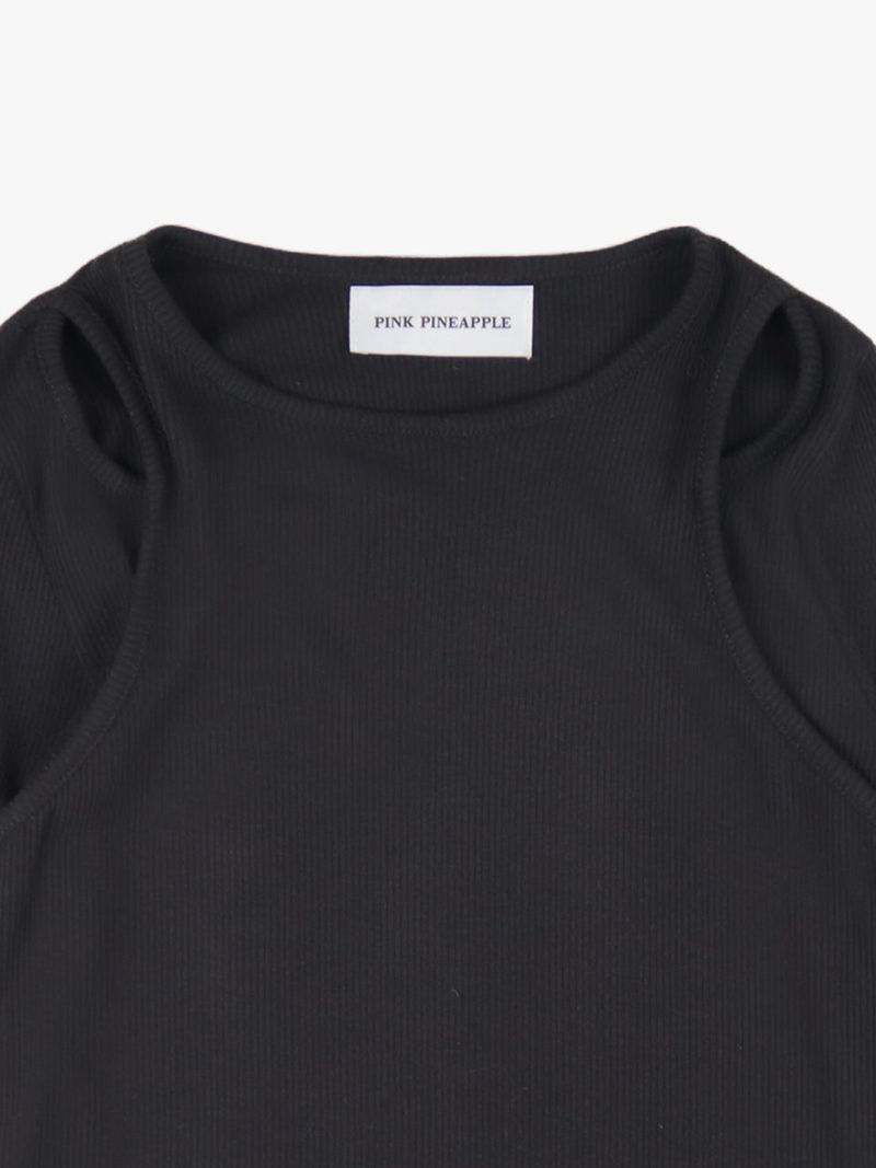 LAYERED CUT OUT T-SHIRT