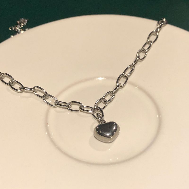 heart chain necklace