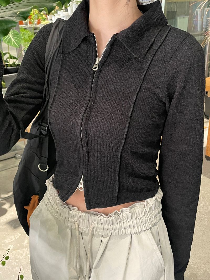Arco iris（アルコイリス）の「Toy two tuck zip up （Tops）」